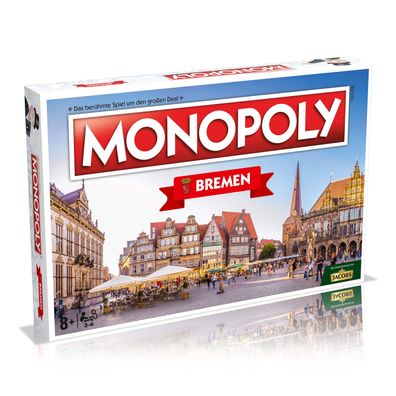 Monopoly - Bremen Brettspiel Gesellschaftsspiel deutsch Cityedition Spiel Stadt