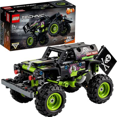 LEGO 42118 Technic Monster Jam Grave Digger Truck - Gelände-Buggy 2-in-1 Set, ...