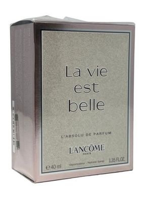 Lancome La vie est belle L' Absolu de Parfum 40 ml NEU OVP