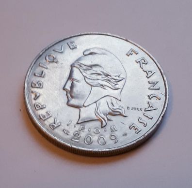 Münze Nouvelle Caledonie 50 Franc