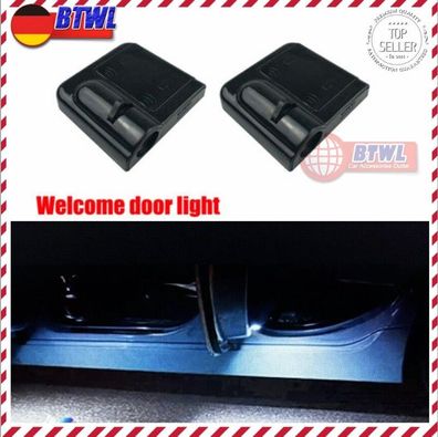 2X LED Willkommen Projektor Auto Tür Lichter Für Audi bmw benz vw MINI