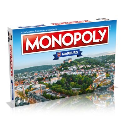 Monopoly - Marburg Brettspiel Gesellschaftsspiel deutsch Cityedition Spiel Stadt