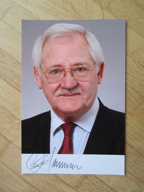 MdB CDU Politiker Prof. Dr. Egon Jüttner - handsigniertes Autogramm!!!