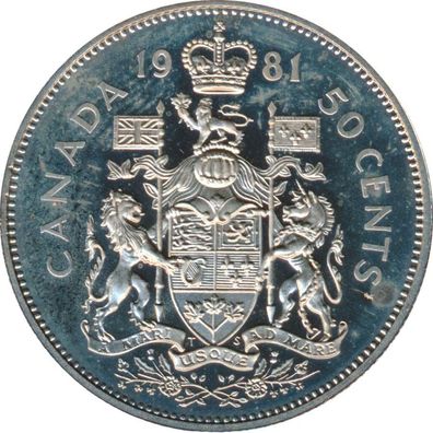 Kanada 50 Cents 1981 Elizabeth II*