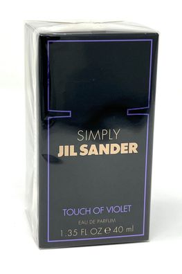 Jil Sander Simply Touch of Violet 40 ml Eau Parfum Spray für Damen