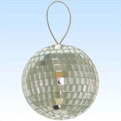 Discokugel Spiegelball Ø 10cm Partydeko 70er Jahre Dekoration Partykeller Fete