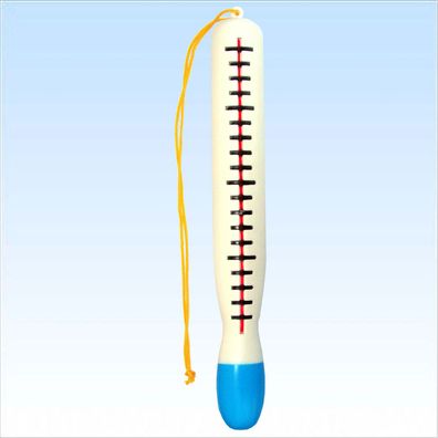 Thermometer 31cm Fieberthermometer für Arzt Krankenschwesterkostüme Scherzartikel