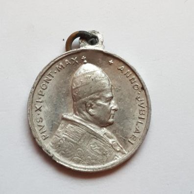 Medaille Anhänger Papst Pius XI