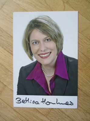 MdB CDU Politikerin Bettina Hornhues - handsigniertes Autogramm!!!