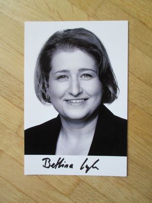 MdB SPD Politikerin Bettina Lugk - handsigniertes Autogramm!!