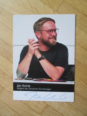 MdB Die Linke Politiker Jan Korte - handsigniertes Autogramm!!!