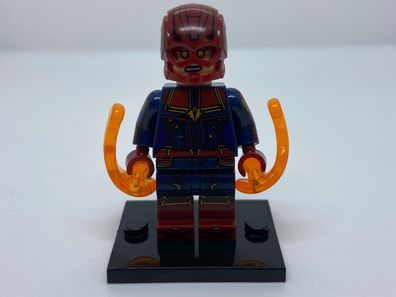 Superhelden Captain Marvel Minifigur Avengers Infinity War End Game Lego Kompatibel