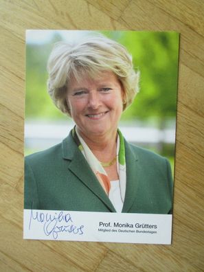 MdB CDU Politikerin Prof. Monika Grütters - handsigniertes Autogramm!!