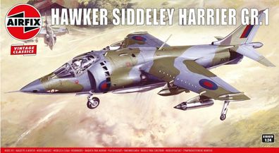 Airfix Hawker Siddeley Harrier in 1:24 1618001 Airfix A18001V Bausatz