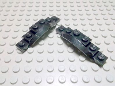 Lego 2 Kotflügel 6x1 Schwarz Nummer 62361