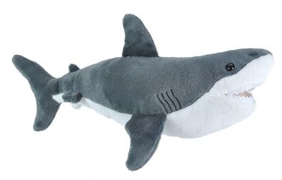 Wild Republic 22485 Weißer Hai Great White Shark ca 30cm Plüsch