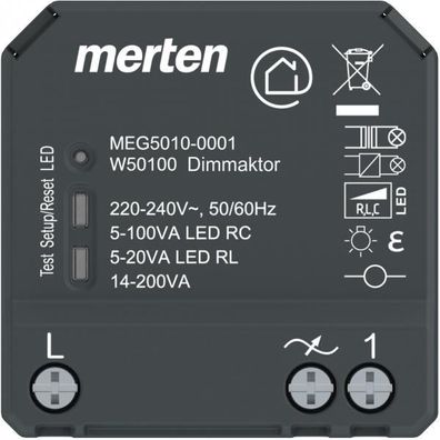 Merten MEG5010-0001 Wiser Dimmaktor 1fach UP
