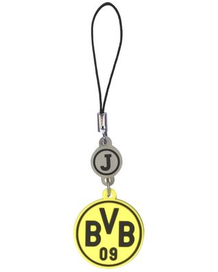 JStraps TaschenAnhänger BVB Logo Borussia Dortmund HandySchmuck Strap Ring
