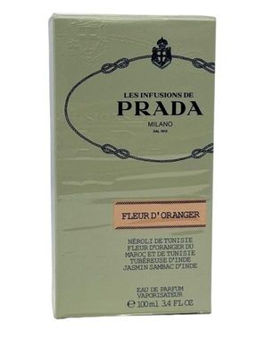 Prada Milano Fleur D' Oranger 100 ml Eau de Parfum Spray NEU OVP