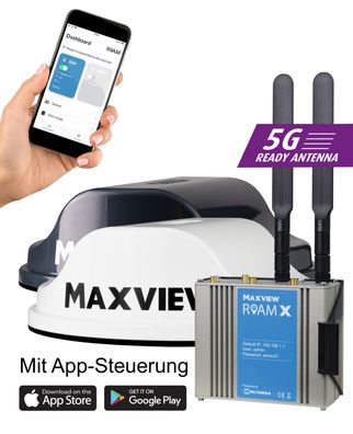 Maxview Roam X mobile 5G ready / WiFi-Antenne inkl. Router