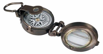 Kompass Taschenkompass "Peilkompass" mit Deckel