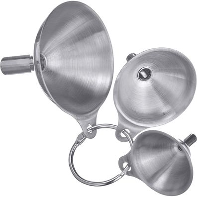 Westmark Trichter-Set Mini Edelstahl 3teilig 1 Stck. 106761 (EKB)