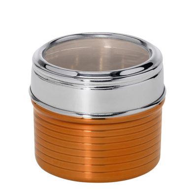Insight - Kupfer - Stülpdeckeldose - Edelstahl mit Kupferbeschichtung - mit Acryl-...