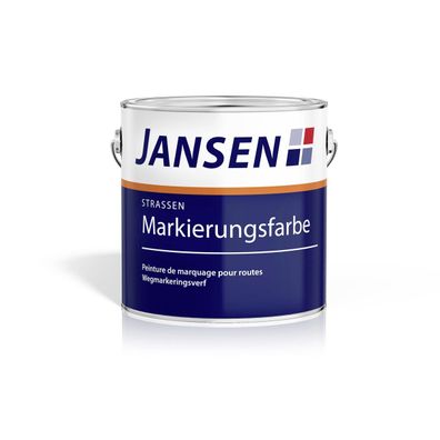 Jansen Straßenmarkierungsfarbe 2,5 Liter verkehrsgelb RAL 1023
