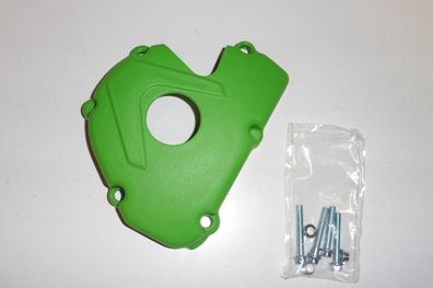Zündungsdeckelschutz ignition cover passt an Kawasaki Kxf Kx250f 17-20 grün