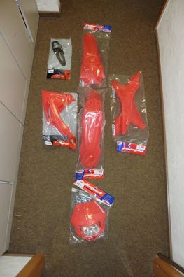 Verkleidungssatz Lichtmaske pastic kit passt an Honda Crf 250 450 R 14-15 rot