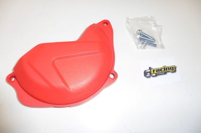 Kupplungsdeckelschutz Abdeckung clutch cover passt an Honda Crf 450 10-16 rot
