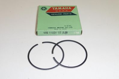 Kolbenringe + 0,25 1. Übermaß piston rings passt an Yamaha Yz 80 598-1601-10