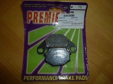 Bremsbeläge Premier P 75 Bremssteine Bremsbacken brake pads