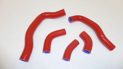 Kühlerschläuche Kühlerschlauch radiator hose passt an Honda Crf 450 06-08 rot