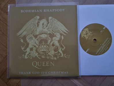 Queen - Bohemian rhapsody/ Thank God it's Christmas 7'' Vinyl Rolling Stone!!