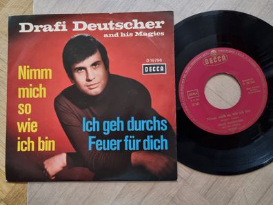 Drafi Deutscher - Nimm mich so wie ich bin 7'' Vinyl Germany