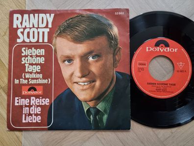Randy Scott - Sieben schöne Tage 7'' Vinyl Germany