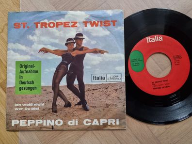 Peppino Di Capri - St. Tropez Twist 7'' Vinyl Germany SUNG IN GERMAN