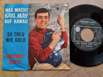 Hartmut Scott - Was macht Karl May auf Hawaii 7'' Vinyl Germany