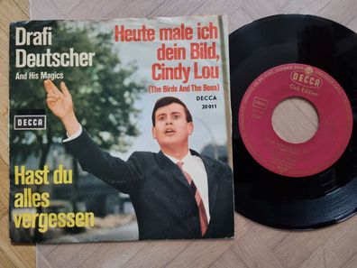 Drafi Deutscher - Heute male ich dein Bild, Cindy Lou 7'' Vinyl CLUB Edition