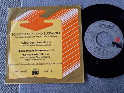 Dietmar Mainka - Schneeflocke und Zugvogel/ Lied des Ikarus 7'' Vinyl Germany