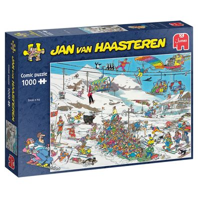 Jumbo 81973 Jan van Haasteren Hals und Beinbruch 1000 Teile Puzzle