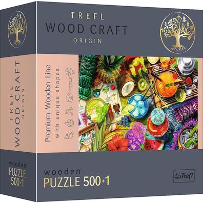 Trefl 20154 Bunte Cocktails 500 + 1 Holzpuzzle