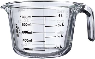 Westmark Messkanne, Borosilikatglas, 1 l 30632260