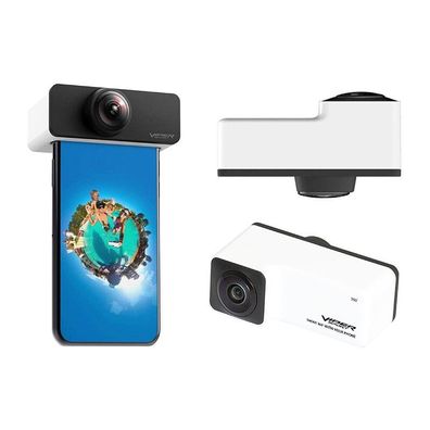 360-Grad-Aufnahmekamera und VR-Weitwinkel-Fisheye-Objektiv