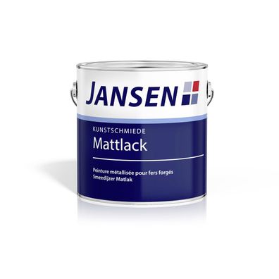 Jansen Kunstschmiede-Mattlack 2,5 Liter schwarz