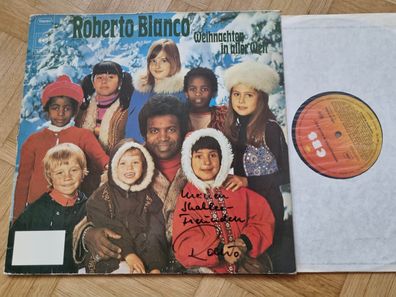 Roberto Blanco - Weihnachten In Aller Welt Vinyl LP Germany Signiert!!