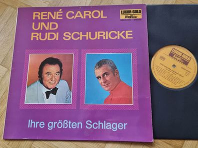 Rudi Schuricke und Rene Carol - Ihre größten Schlager Vinyl LP Germany