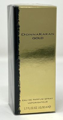 Donna Karan Gold 50 ml Eau de Parfum Spray EDP Damen Neu ohne Folie