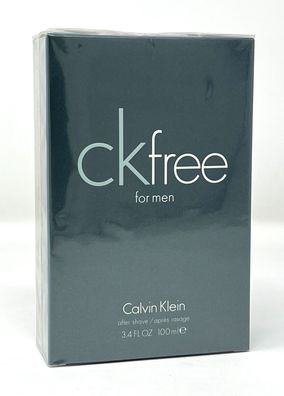 Calvin Klein CK Free for Men 100 ml After Shave Neu in Folie